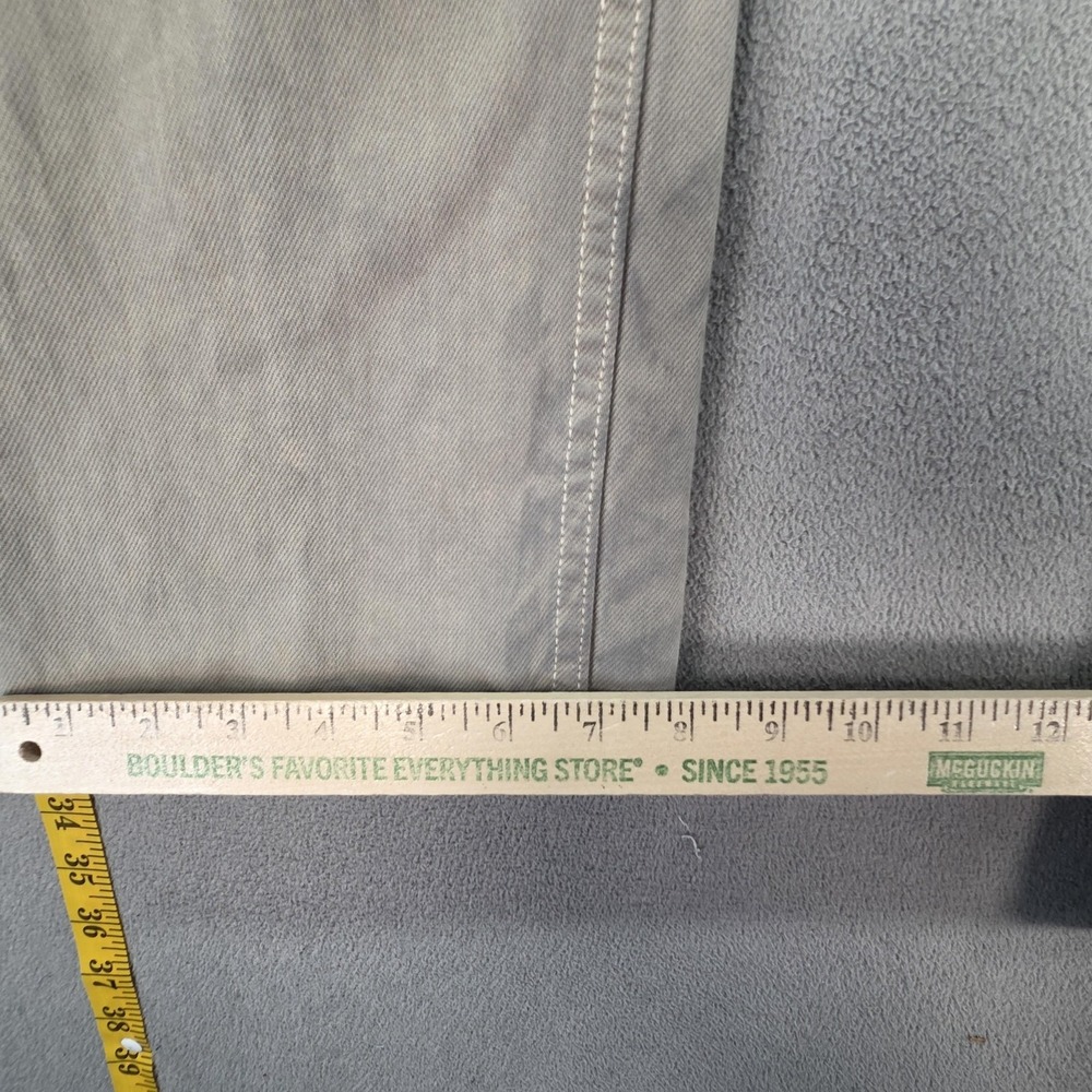VTG Levis 501 Jeans Mens Gray‎ Wash Regular Straight Button Fly Fits 30x27 - Picture 5 of 16